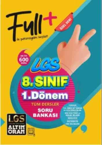 Altın Oran LGS 8.Sınıf Tüm Dersler  1.Dönem Soru Bankası