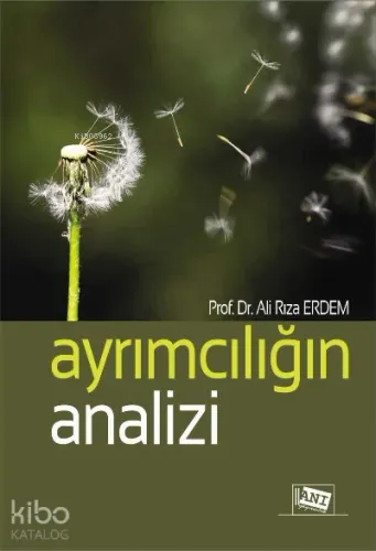 Ayrımcılığın Anali̇zi̇