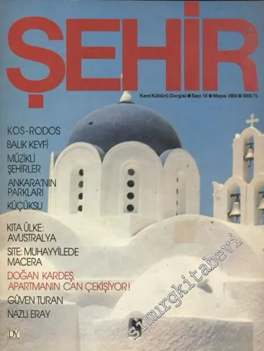 Çağdaş Şehir Dergisi - Sayı 15      Mayıs