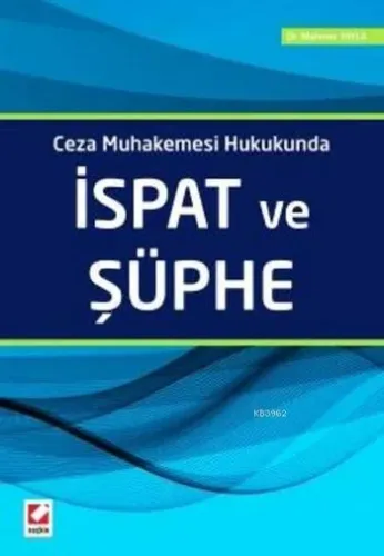 Ceza Muhakemesi Hukukunda İspat ve Şüphe