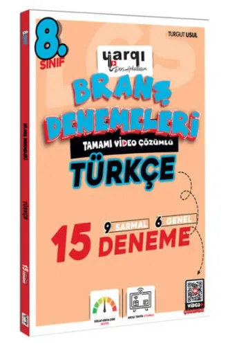 YARGI DERS ARKADAŞIM 8. SINIF TAMAMI VİDEO ÇÖZÜMLÜ TÜRKÇE 15 BRANŞ DEN
