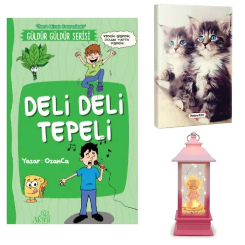 Deli Deli Tepeli - Maviş Kediler Planlama Defteri ve Melek Kız Temalı 