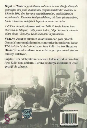 Hüzün Dürbünümde Kırk Sene Ayşe Kulin Everest Yayınları %42 indirimli