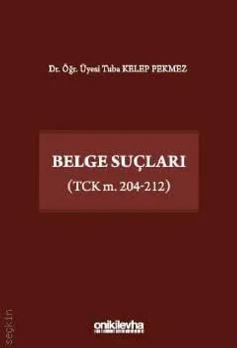 Belge Suçları