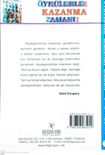 Öykülerle Kazanma Zamanı Ziya Baran Bilgivizyon Yayınları