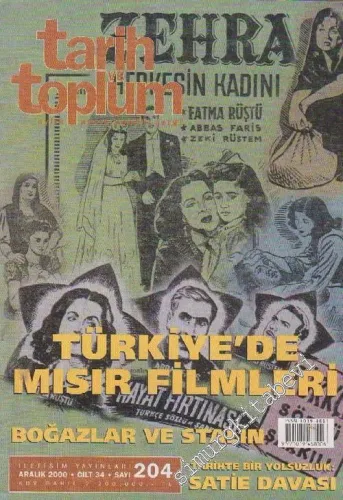 Tarih ve Toplum Aylık Ansiklopedik Dergi - Sayı: 204  34    Aralık 2000