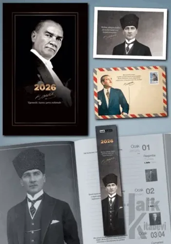 Gazi Paşa 2026 Atatürk Ajandası 13,5x21cm 160 sayfa - Halkkitabevi