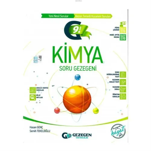 Gezegen Yayınları 9. Sınıf Kimya Soru Gezegeni Gezegen