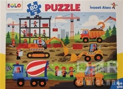 İnşaat Alanı - 80 Parça Puzzle