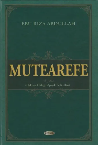 Mutearefe (Ciltli)