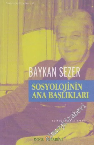 Sosyolojinin Ana Başlıkları -         2015