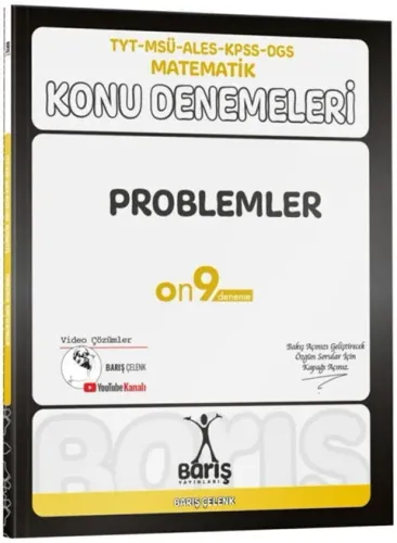 BARIŞ TYT MSÜ ALES KPSS DGS MATEMATİK PROBLEMLER KONU DENEMELERİ 2027