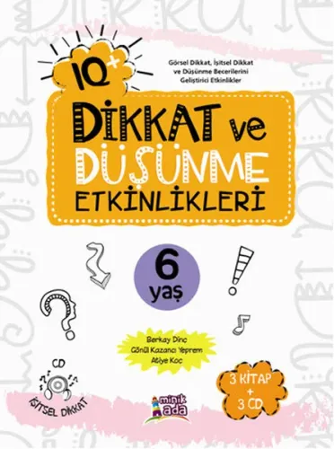Dikkat ve Düşünme Etkinlikleri 6 Yaş
