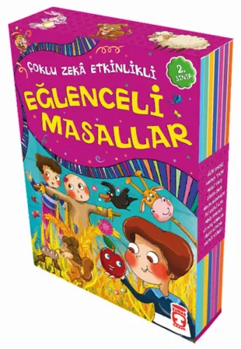 Eğlenceli Masallar Set; Çoklu Zekâ Etkinlikli Eğlenceli Masallar, +7 Yaş
