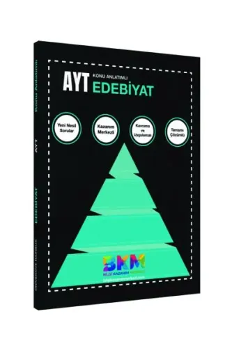 Bilgi Kazanım Merkezi AYT Edebiyat Konu Anlatımlı-YENİ