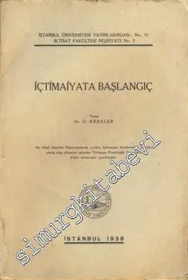 İçtimaiyata Başlangıç -        1938