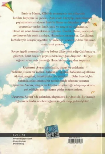 Uçurtma Avcısı Khaled Hosseini Everest Yayınları %40 indirimli