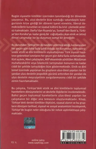 Türkiye'de Kesişen-Çatışan Dinsel ve Etnik Kimlikler Rasim Özgür Dönme