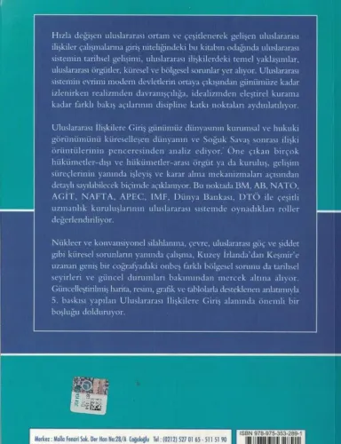 Uluslararası İlişkilere Giriş Faruk Sönmezoğlu Der %60 indirimli