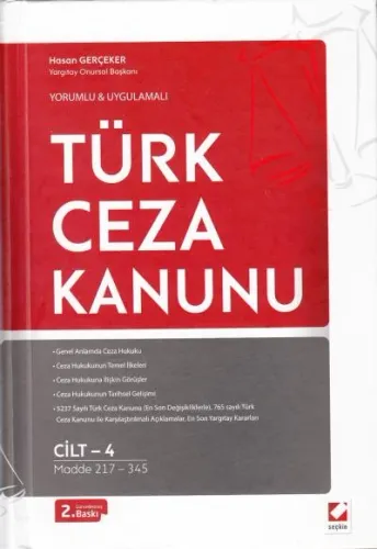 Türk Ceza Kanunu<br /> (4 Cilt)