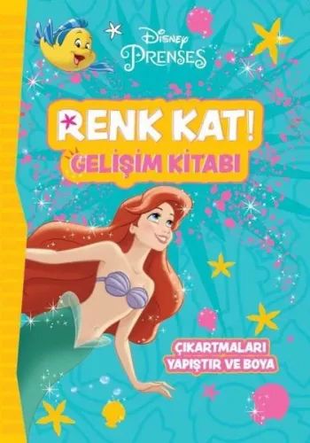Disney Prenses Renk Kat Gelişim Kitabı
