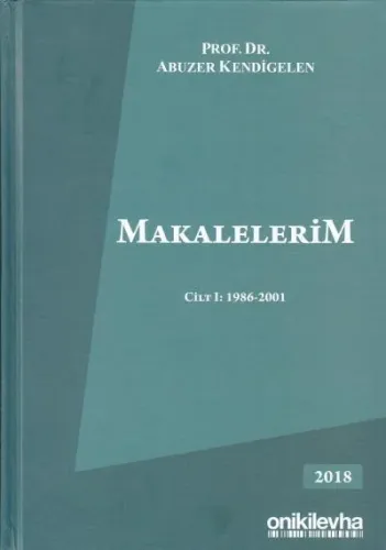 Makalelerim Cilt:I