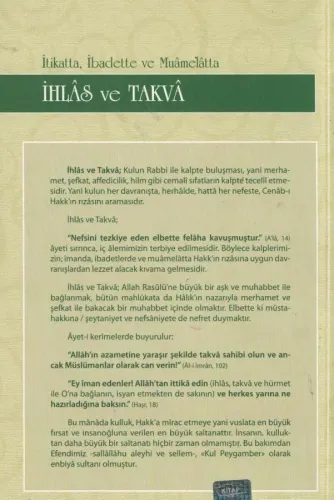 İhlas ve Takva Yüzakı Yayıncılık %67 indirimli