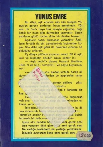 Yunus Emre Hayatı ve Bütün Şiirleri Mustafa Necati Bursalı Çelik Yayın
