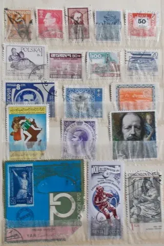 Koleksiyon Pul (18 Adet)