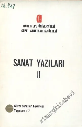 Sanat Yazıları: 2 -