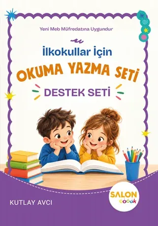 İlkokullar İçin Okuma Yazma Seti (Destek Seti) Kutlay Avcı