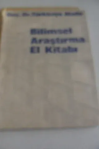 Bilimsel Araştırma El Kitabı