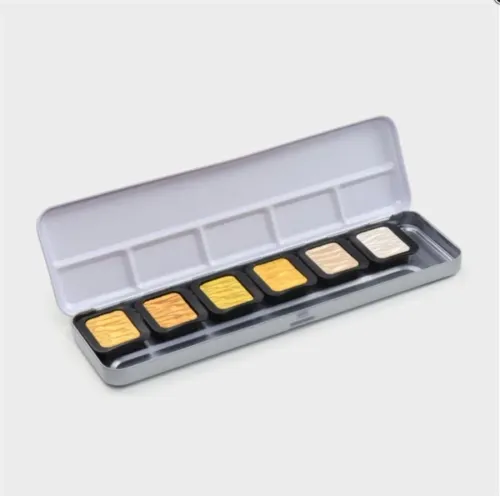 Finetec Yaldız Sulu Boya Set 6lı F0601S