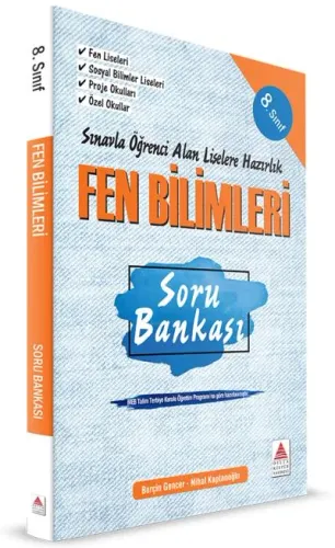 Delta TEOG 8. Sınıf Fen Bilimleri Soru Bankası Liselere Hazırlık