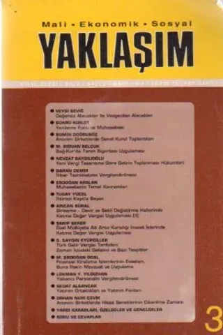 Yaklaşım 1993 /3