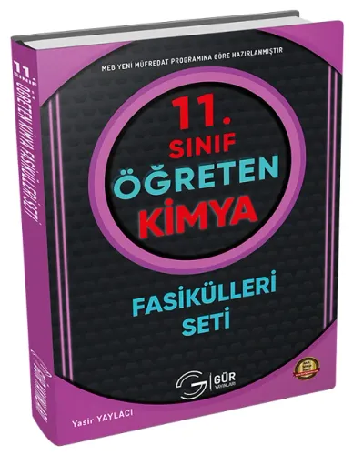 Gür Yayınları 11. Sınıf Öğreten Kimya Fasikül Seti