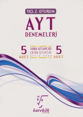 Karekök YKS AYT 5'li Deneme Seti 2. Oturum