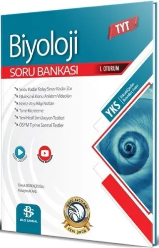 Bilgi Sarmal Yayınları TYT Biyoloji Soru Bankası