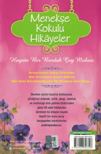 Menekşe Kokulu Hikayeler Ender Haluk Derince Yakamoz Yayıncılık %55 in