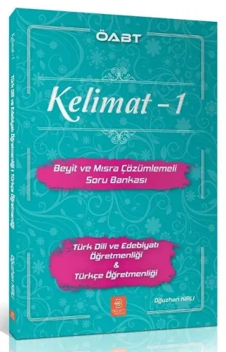 Birdem Yayıncılık ÖABT Kelimat-1 Beyit ve Mısra Çözümlemeli Soru Banka