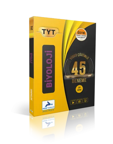 PARAF TYT  BİYOLOJİ VİDEO ÇÖZÜMLÜ 45 DENEME