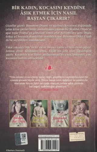Yüreğimin Tek Sahibi Eloisa James Pegasus Yayıncılık %34 indirimli