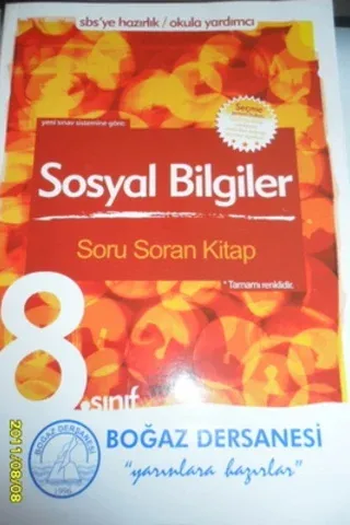 8.Sınıf Sosyal Bilgiler Soru Soran Kitap