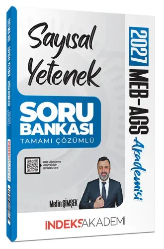 İndeks Akademi 2027 MEB-AGS Akademisi Sayısal Yetenek Soru Bankası Çöz