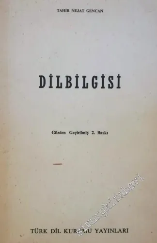 Dilbilgisi -
