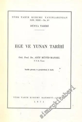 Urfalı Mateos Vekayi-Nâmesi (952 - 1136) ve Papaz Grigor'un Zeyli (1136 - 1162) -