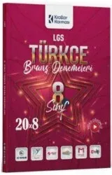 KRALLAR KARMASI 8. SINIF 20*8 DENEME TÜRKÇE -2025