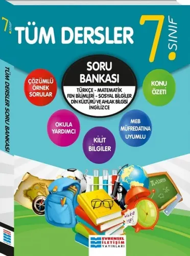 7. Sınıf Tüm Dersler Video Çözümlü Soru Bankası