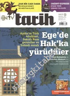 NTV Tarih Dergisi - Ege'de Hak'ka Yürüdüler - Tarihi Kantolar CD'si Hediye - Sayı: 9      Ekim