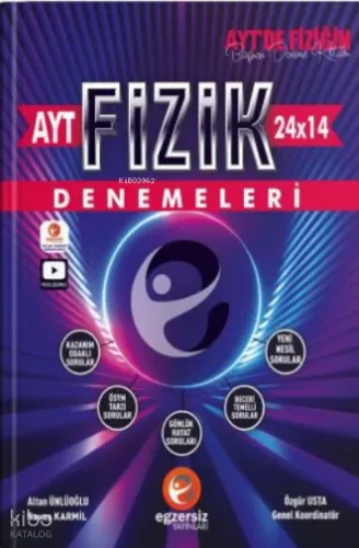 Egzersiz Yayınları Ayt Denemeleri Fizik